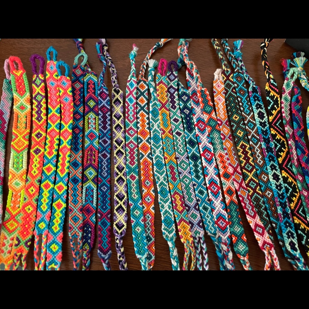 Handmade friendship bracelets!
